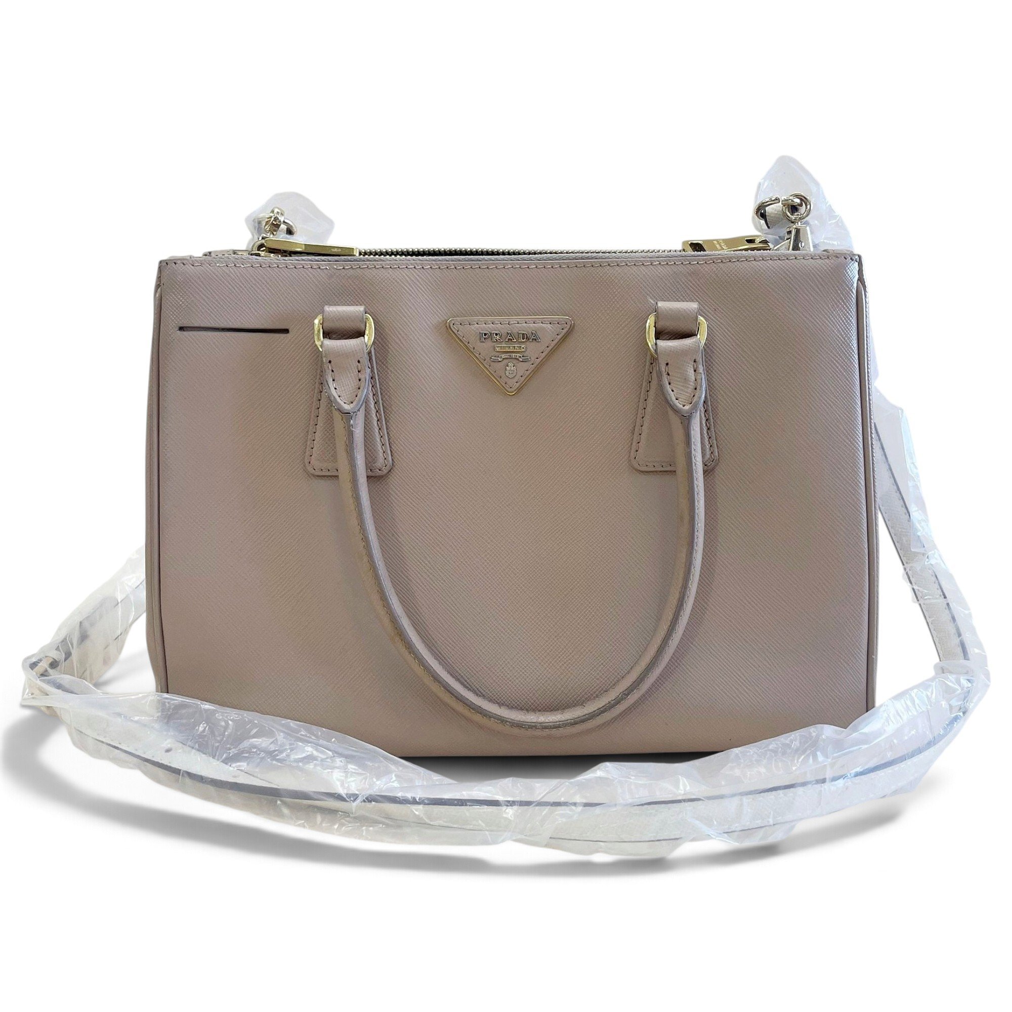 Galleria leather handbag