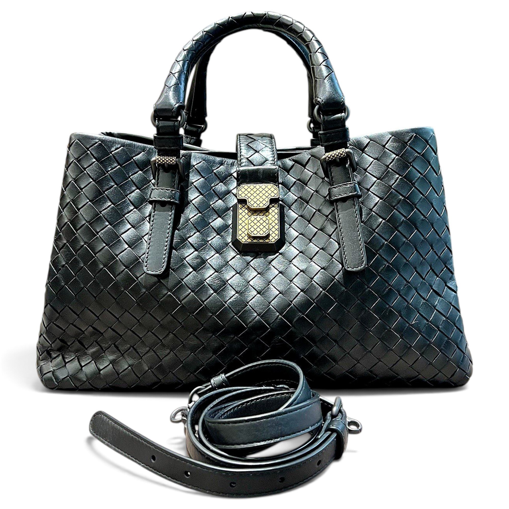 Roma leather handbag