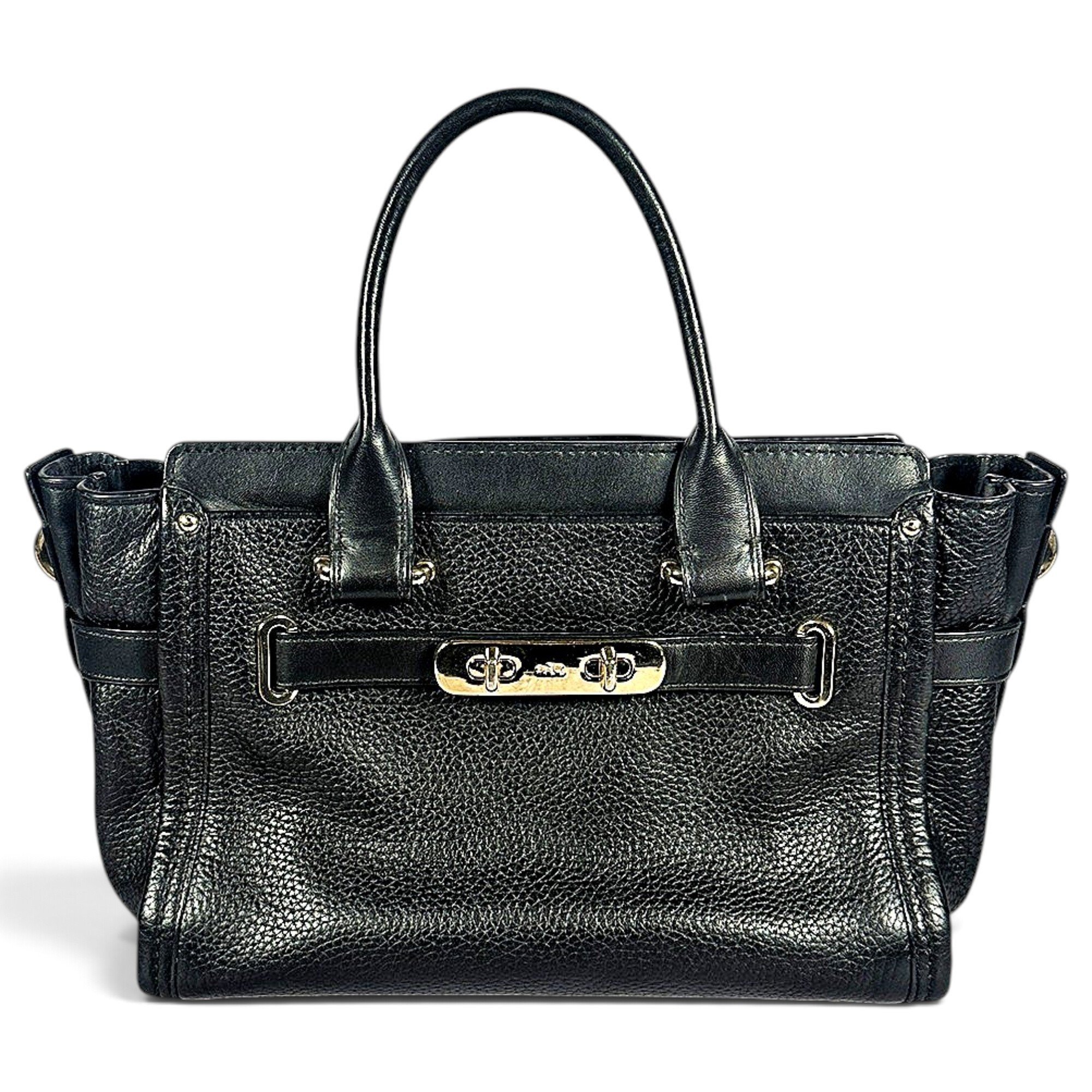 Leather tote