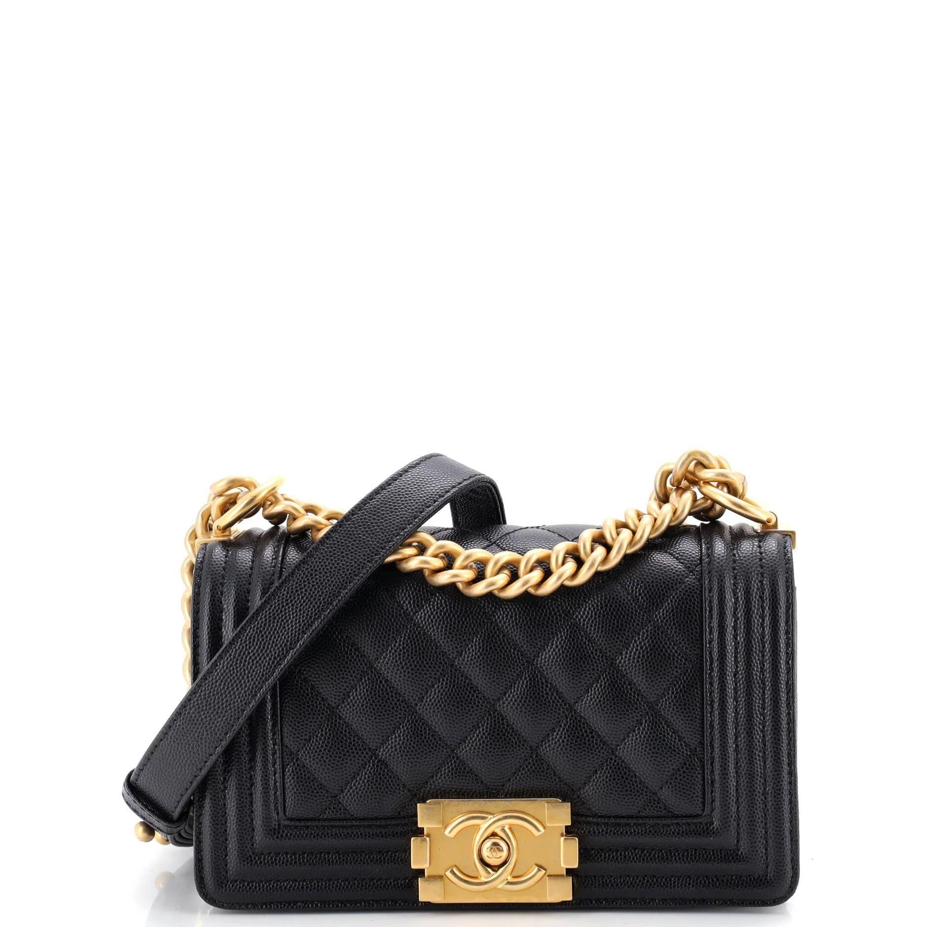 Boy leather crossbody bag