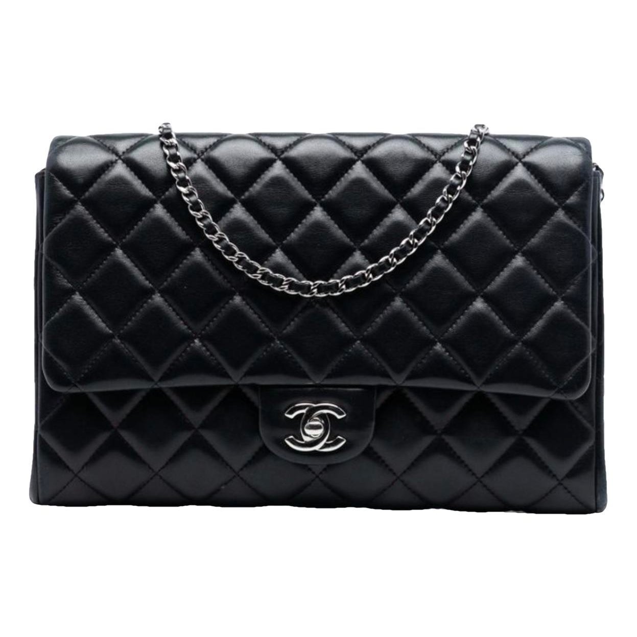 Timeless/Classique leather clutch bag