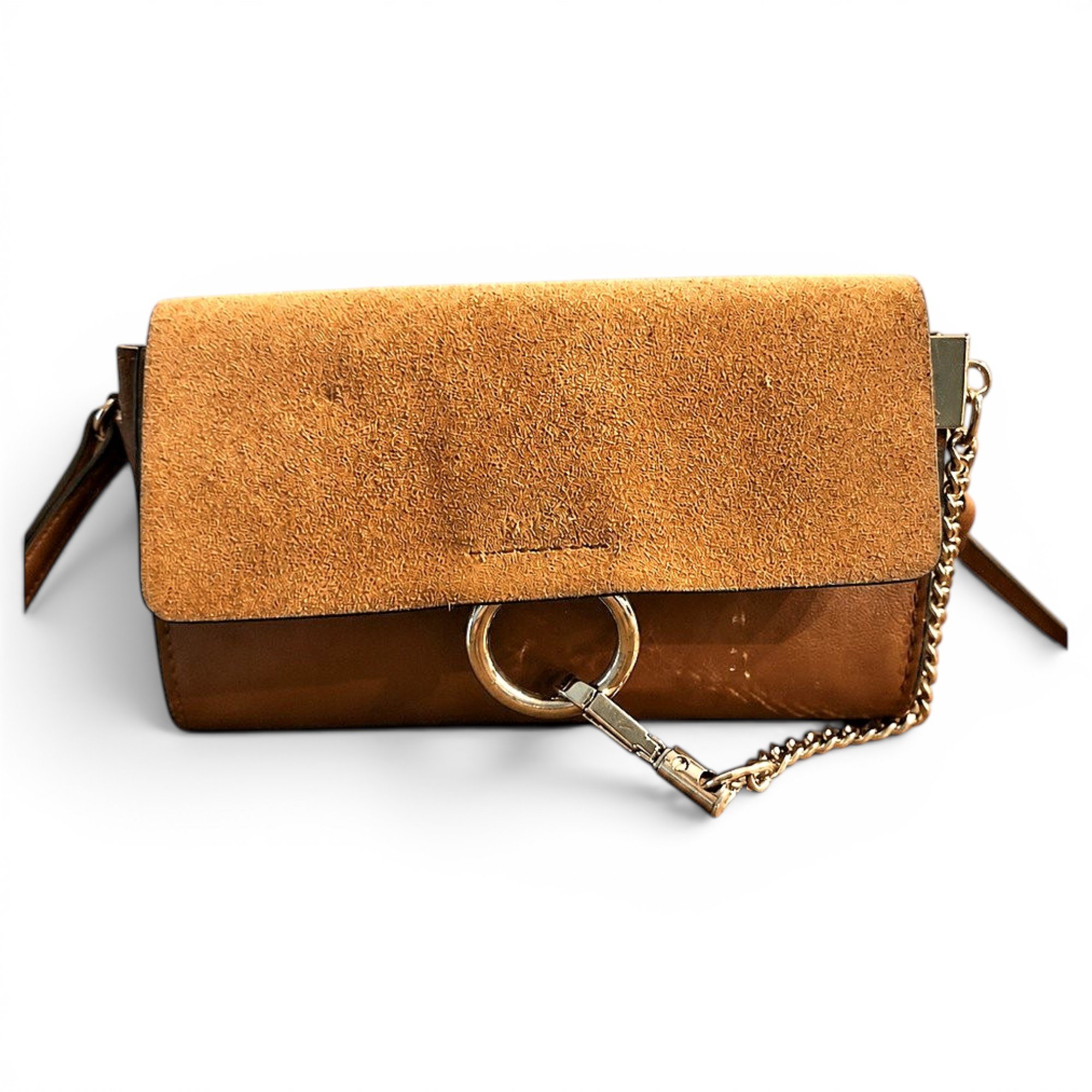 Faye leather crossbody bag