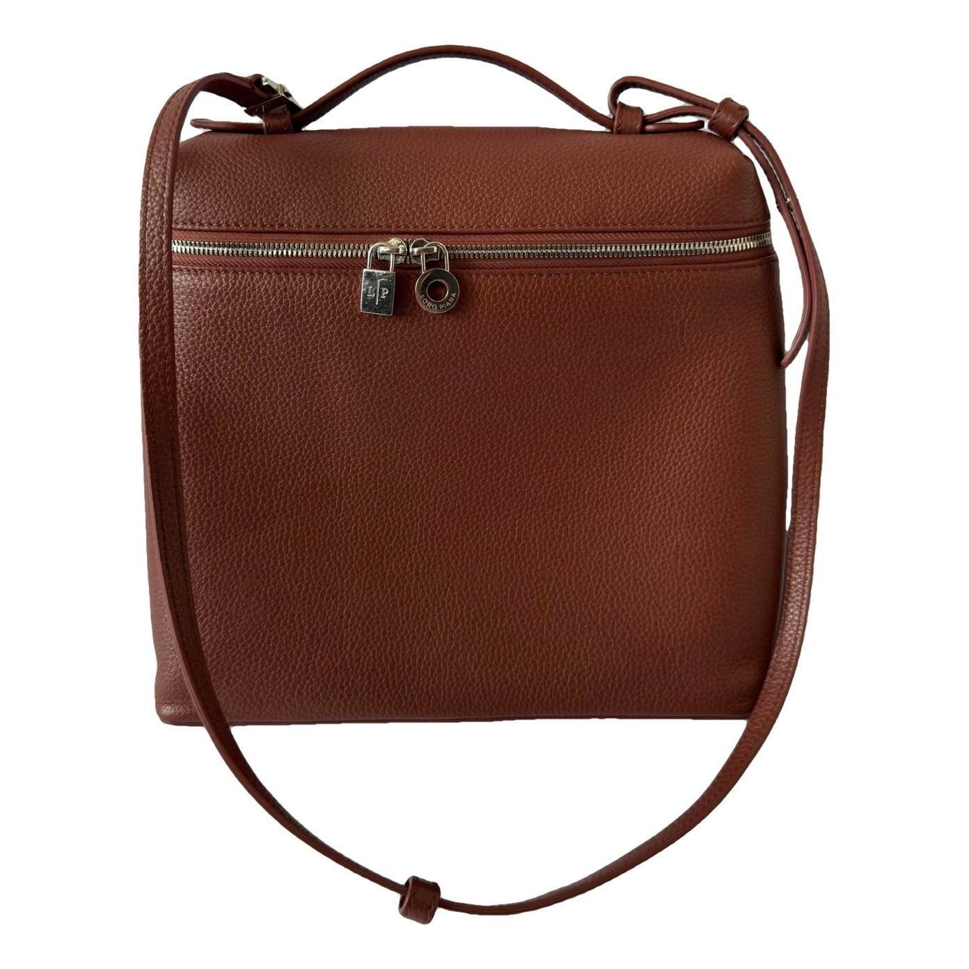 Leather backpack
