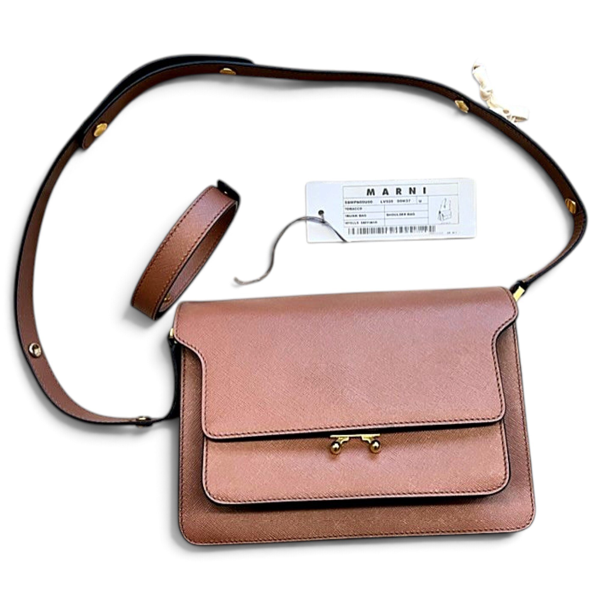 Marni Trunk leather handbag