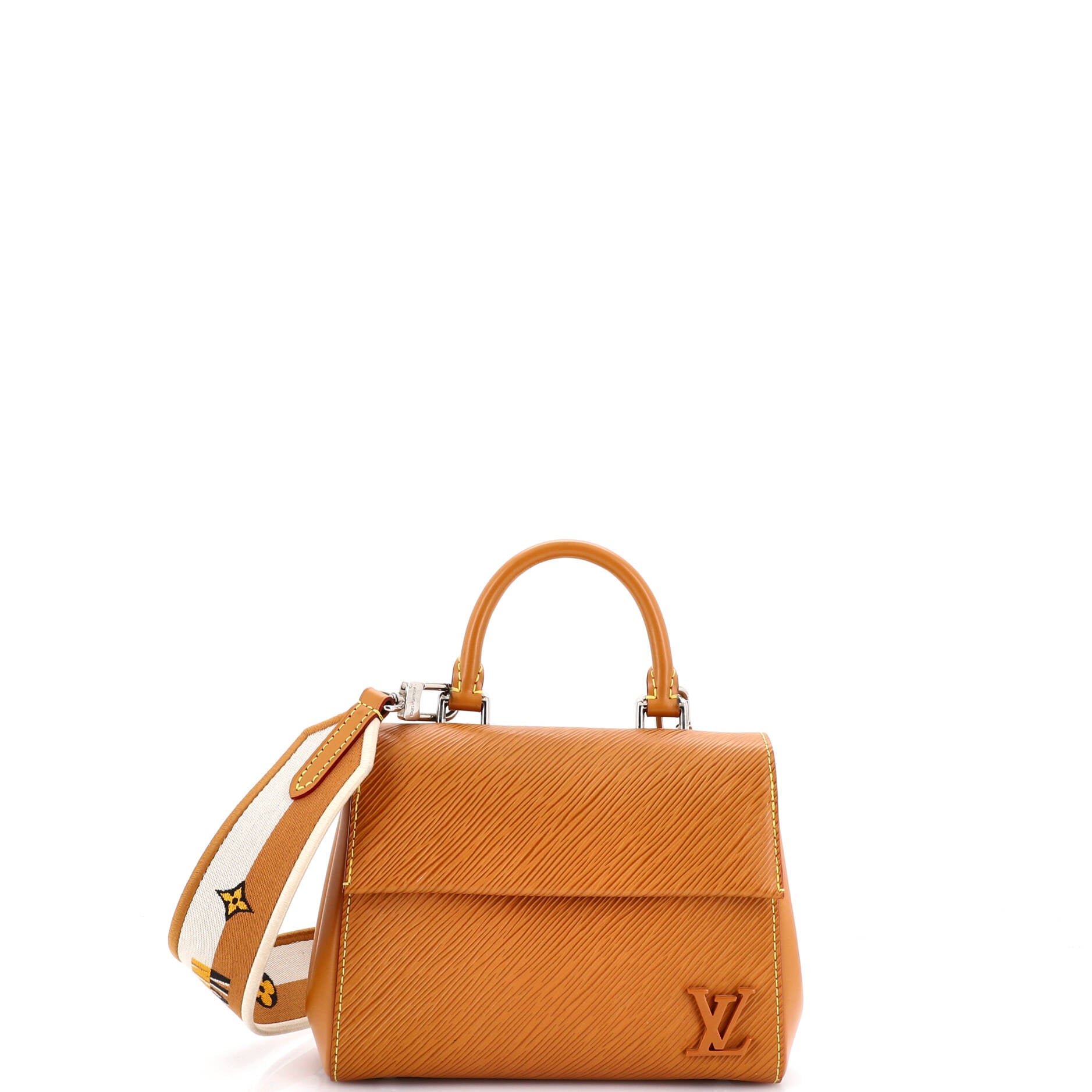 Cluny Top Handle Bag Epi Leather Mini