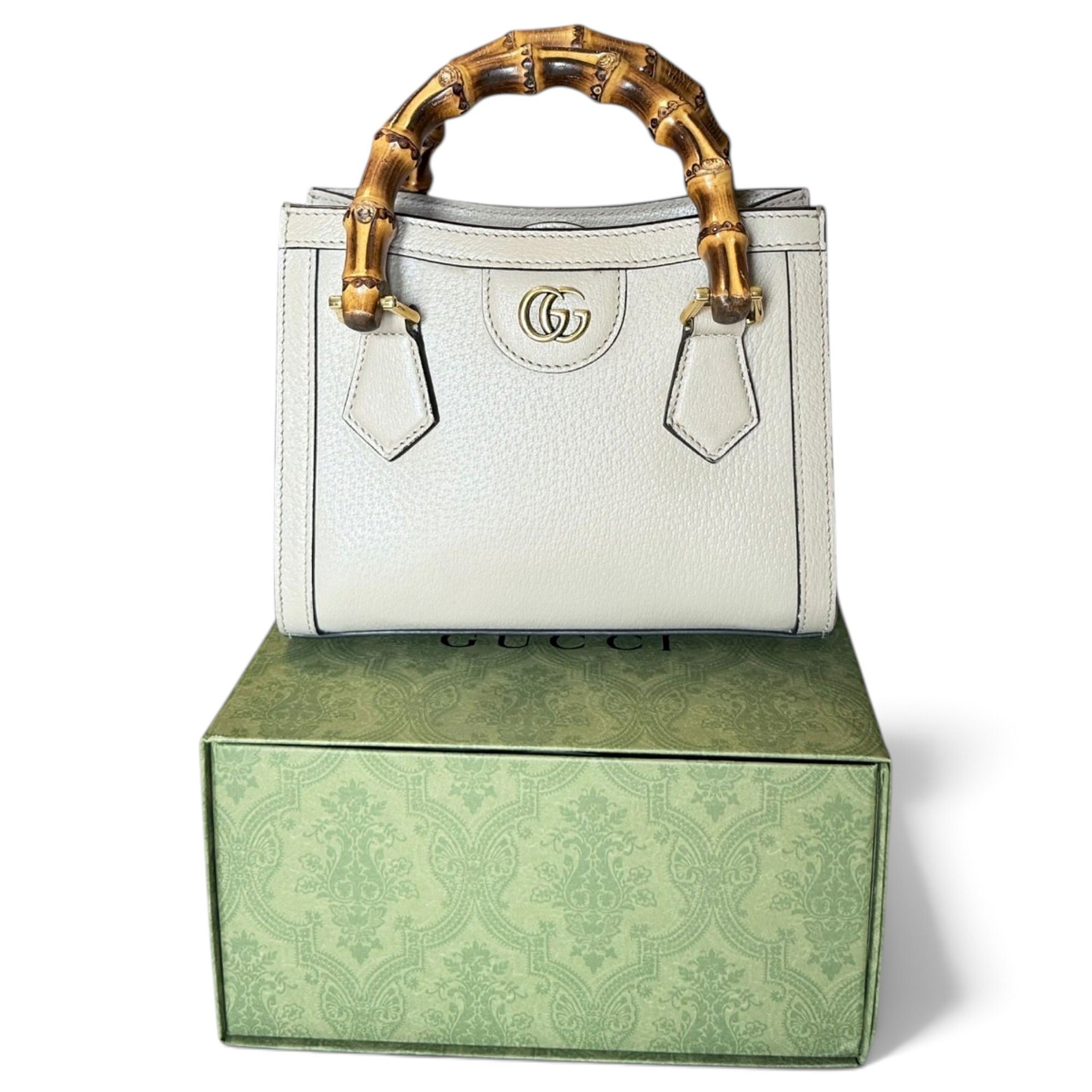 Diana Bamboo leather tote