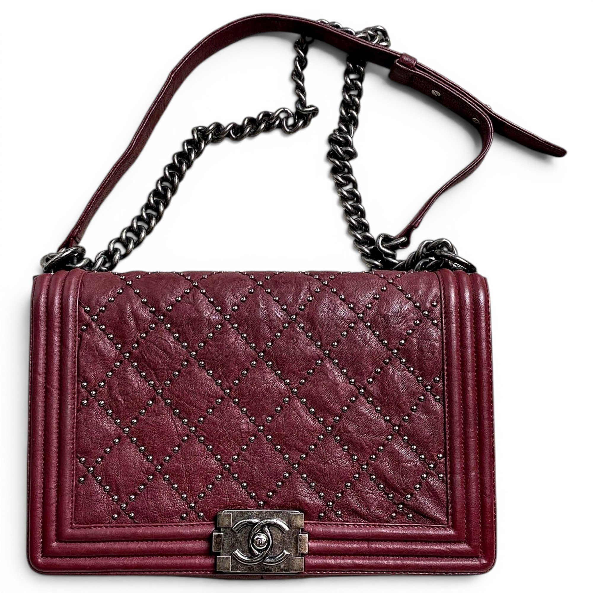 Boy leather handbag
