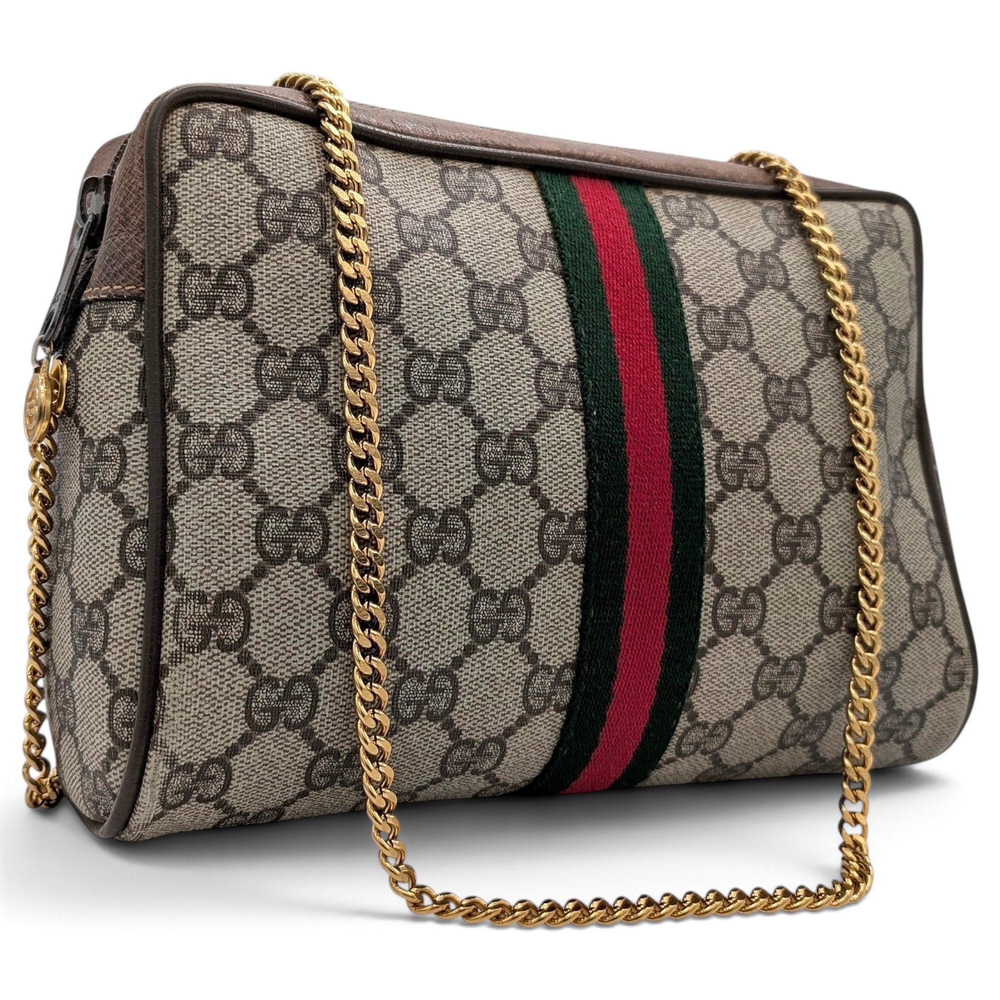 GG Marmont Chain cloth crossbody bag