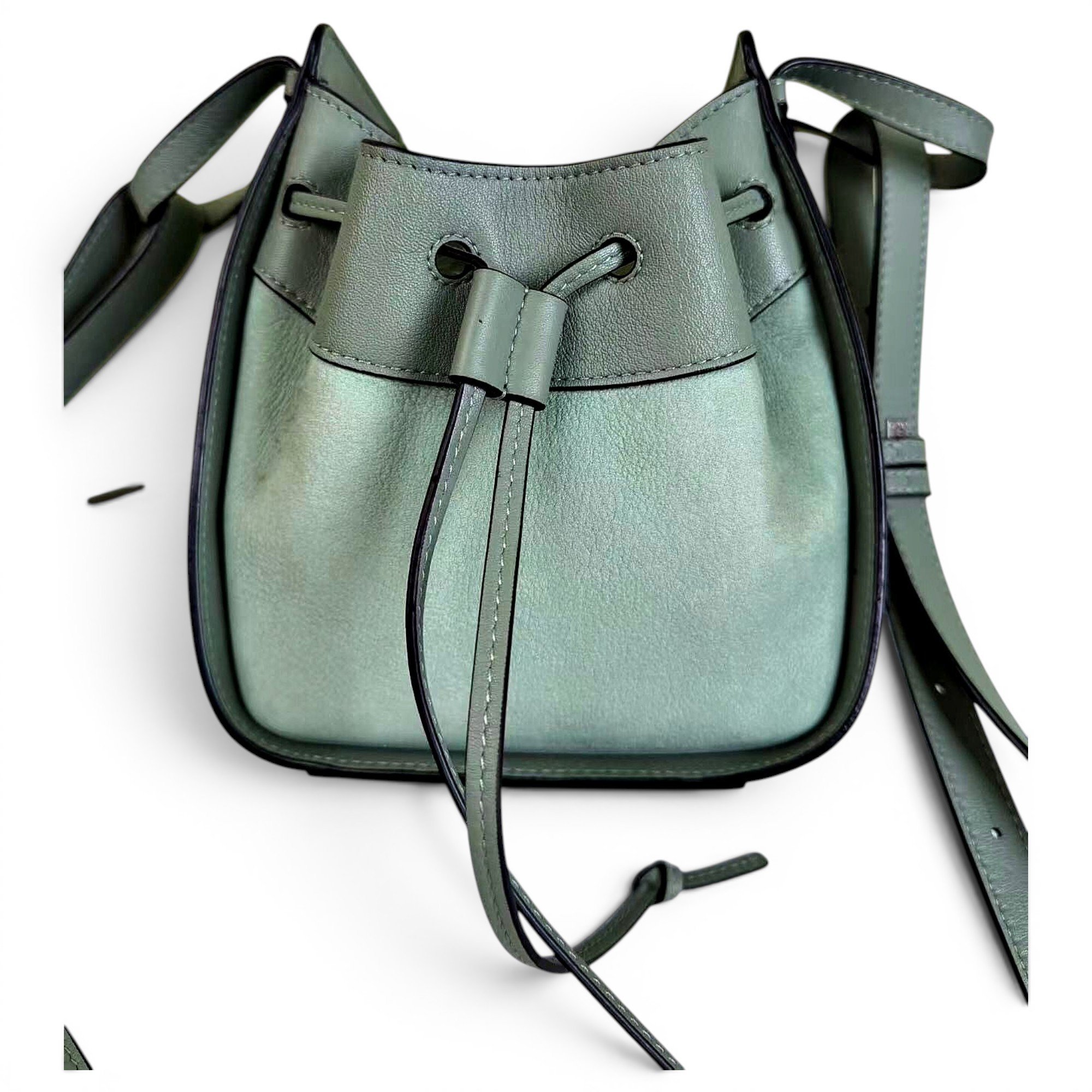 Midnight leather handbag