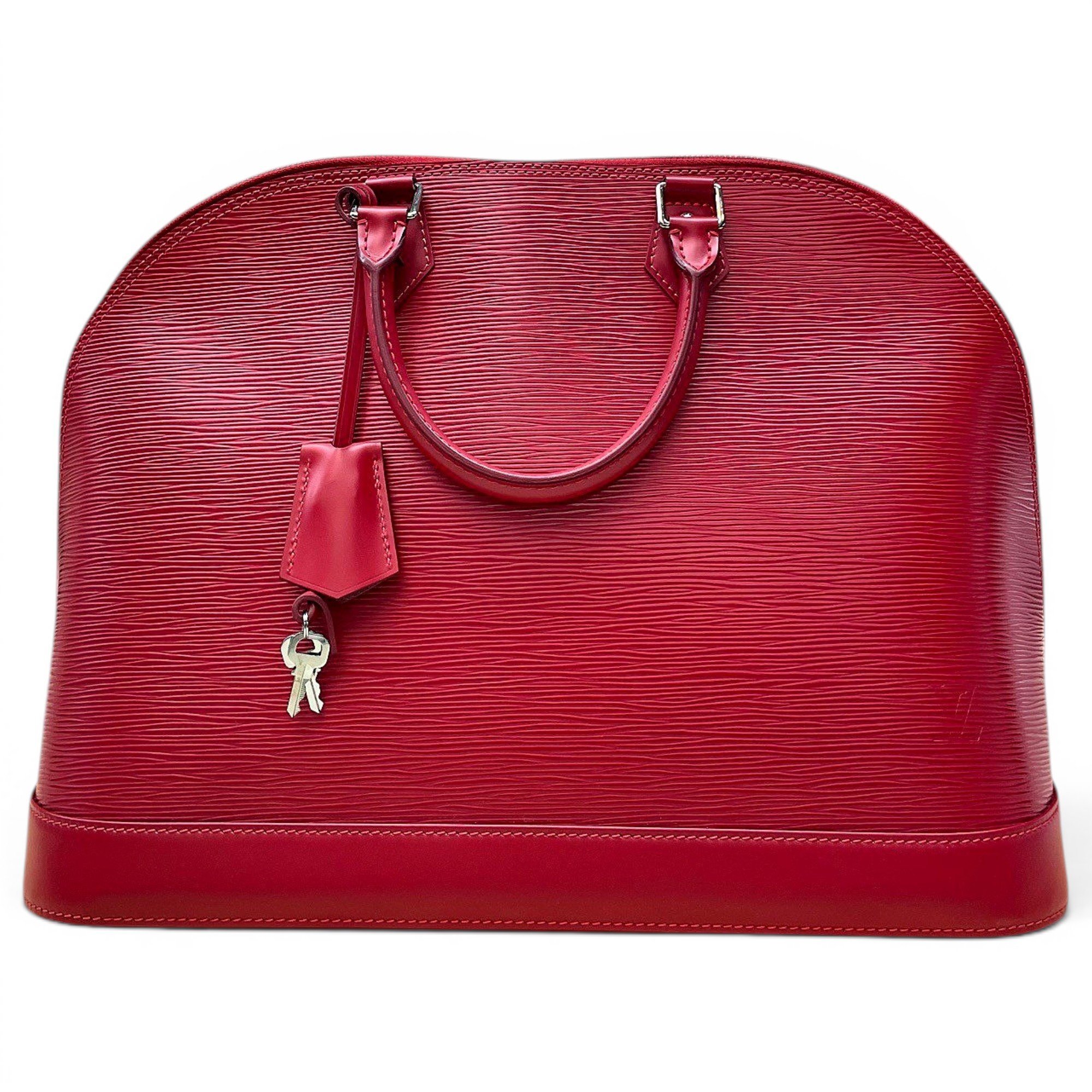 Alma leather handbag