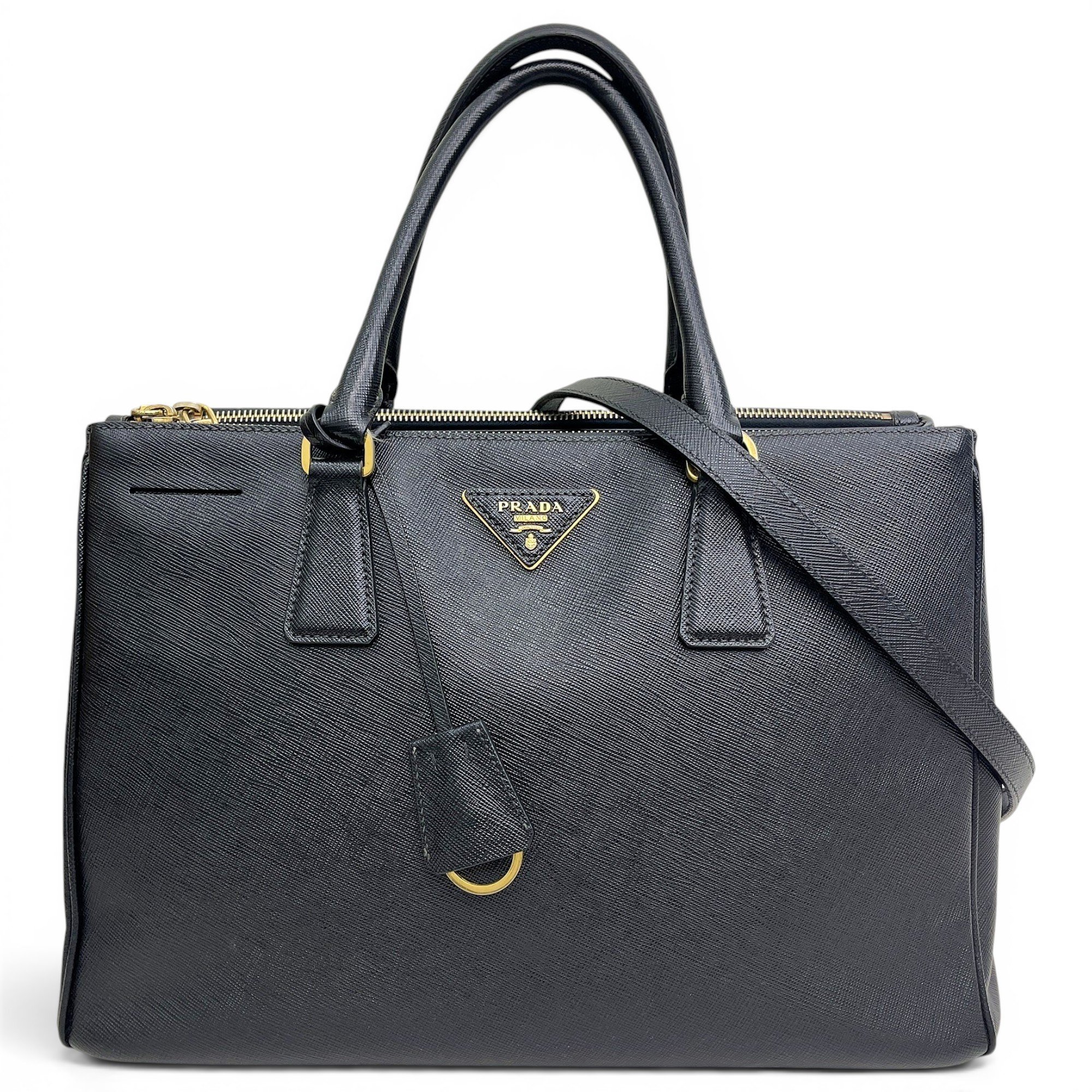 Galleria leather handbag