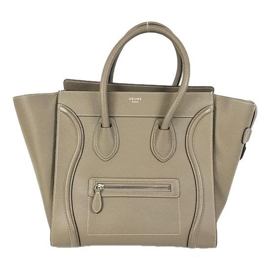 Luggage leather handbag