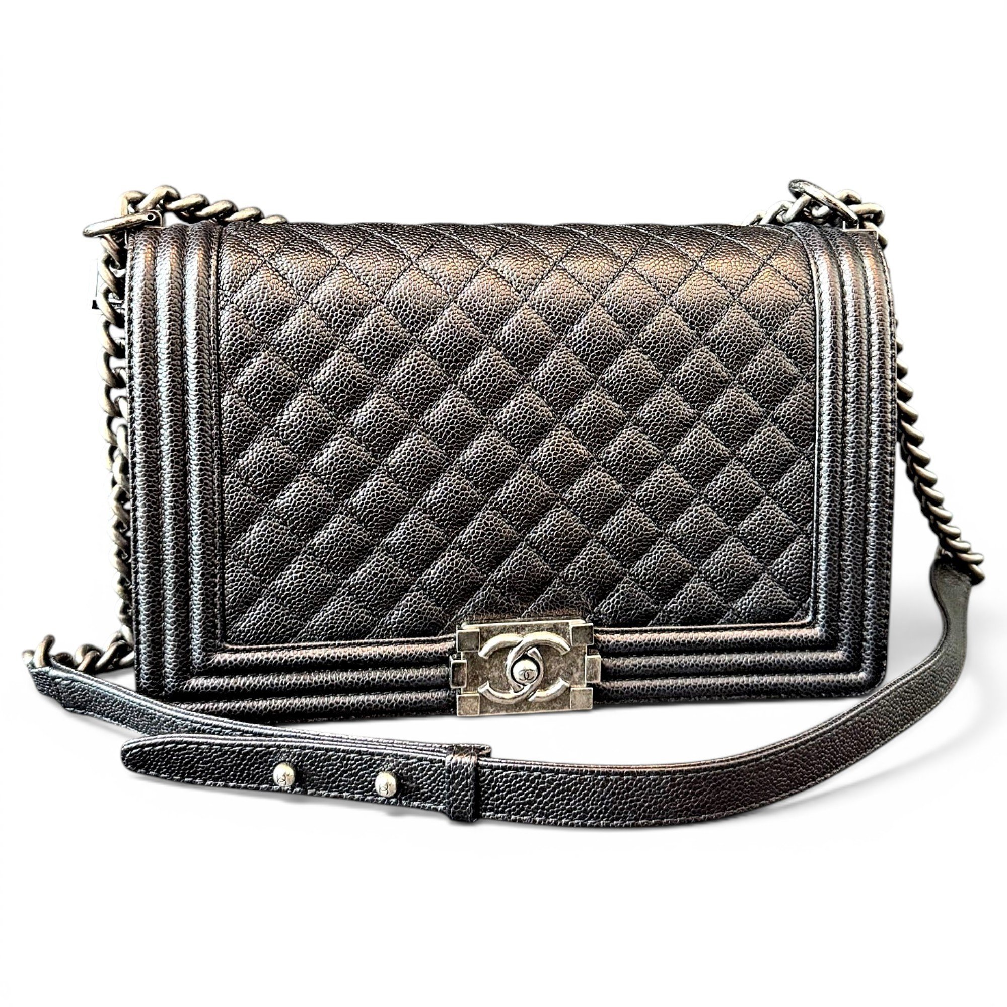 Boy leather handbag