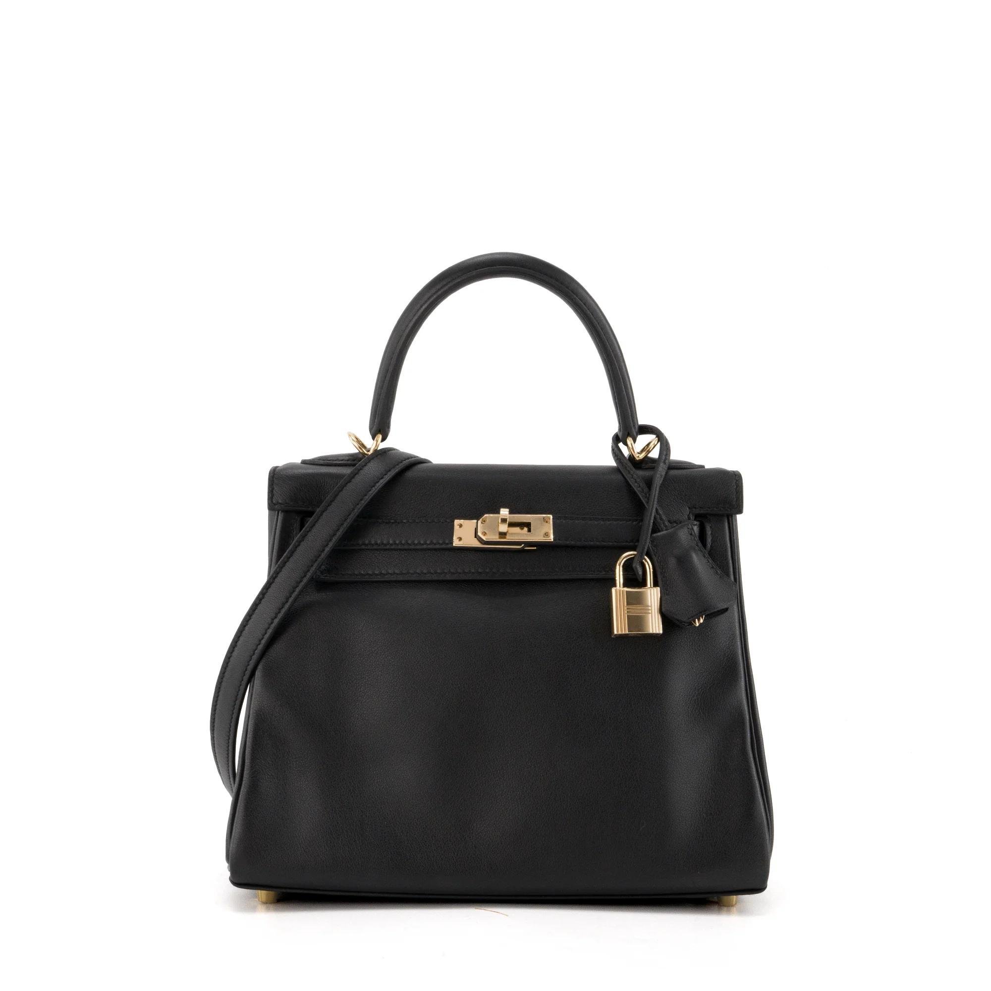 Kelly 25 leather crossbody bag