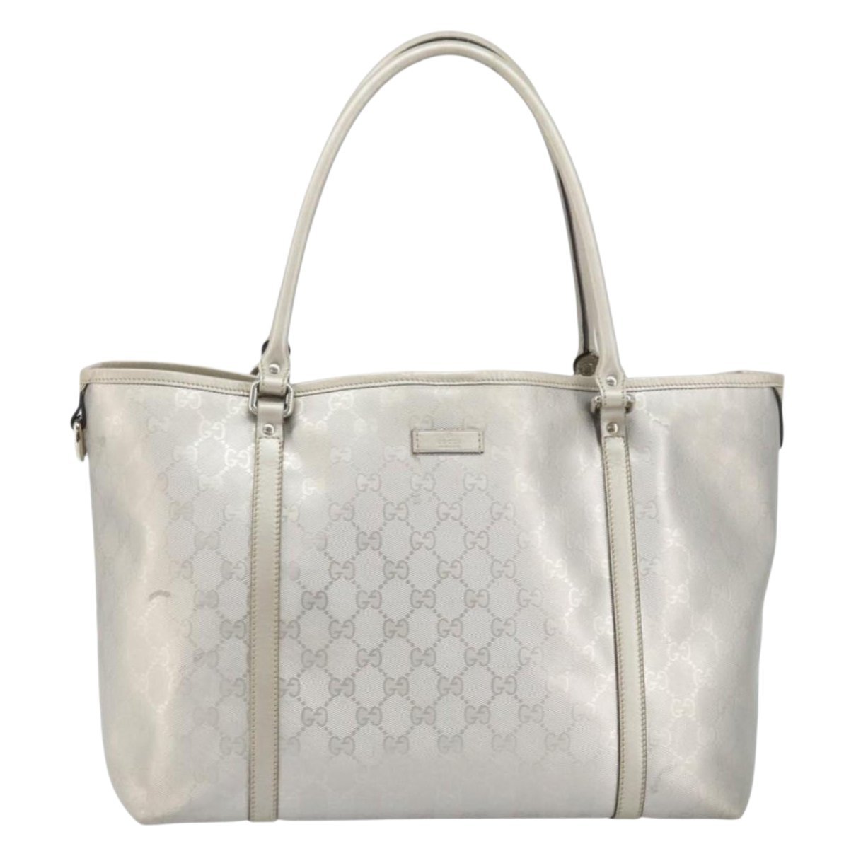 Leather tote