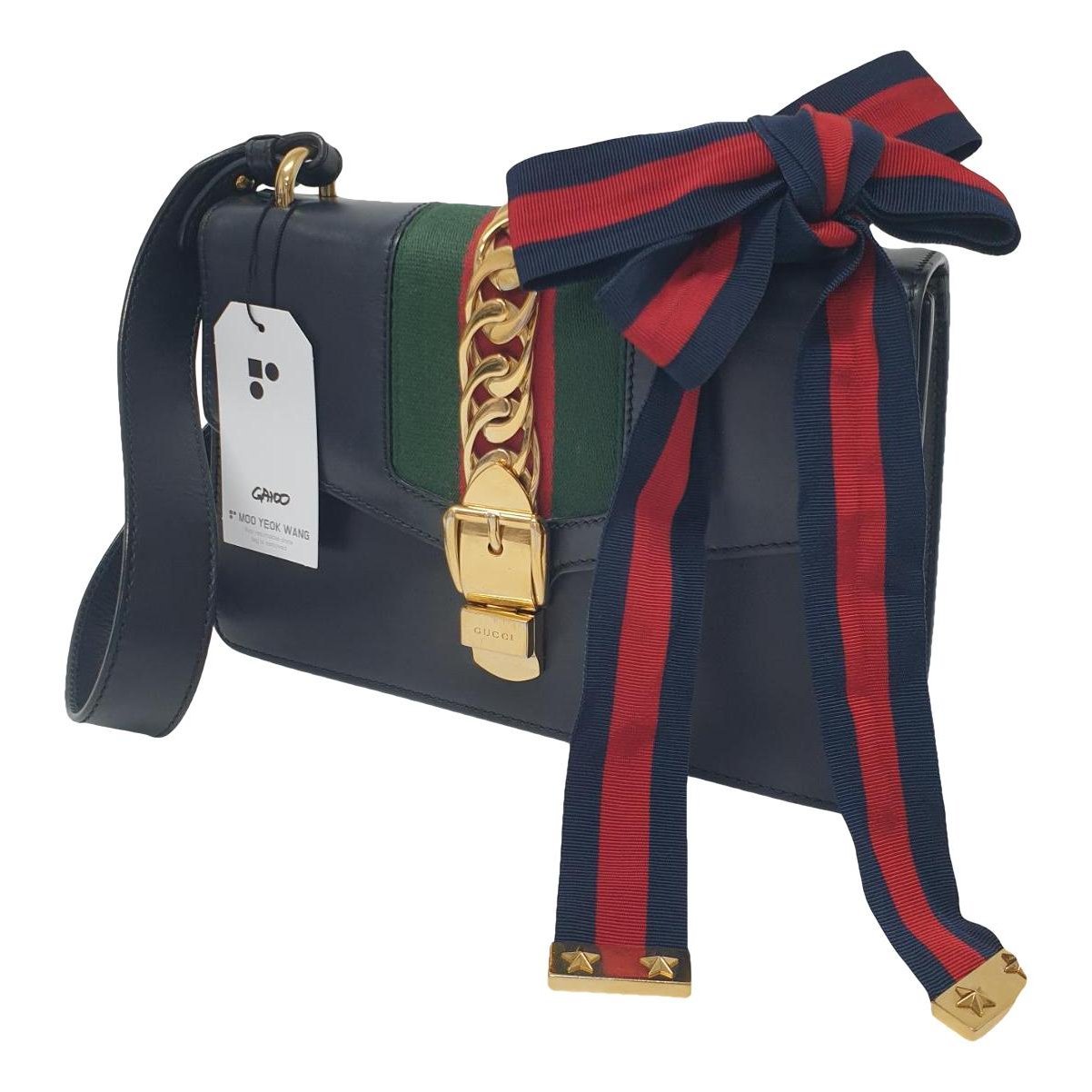 Leather handbag