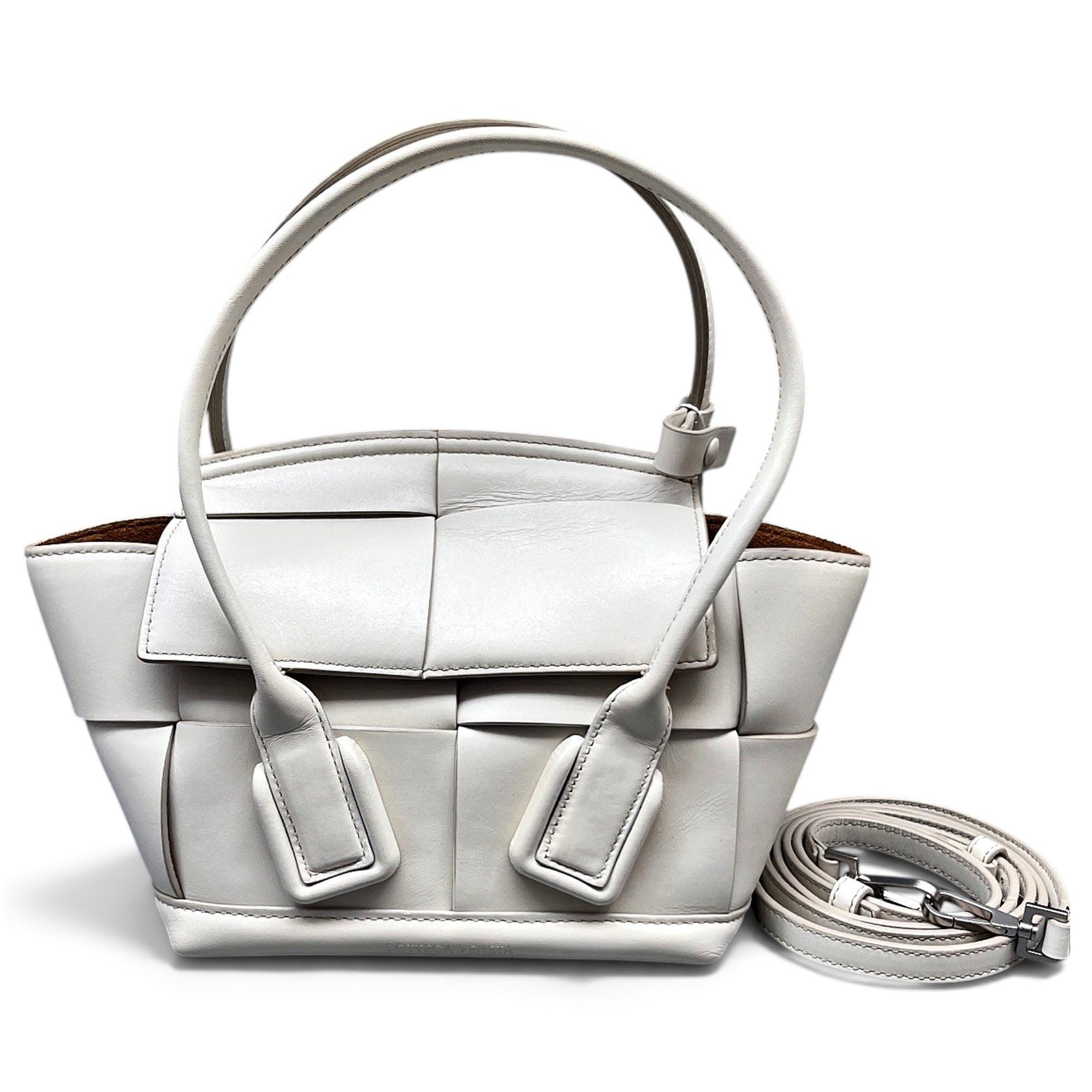 Arco leather handbag