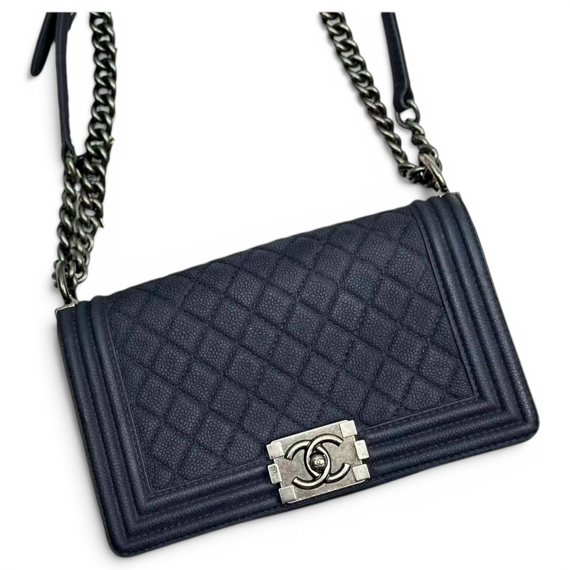 Boy leather handbag