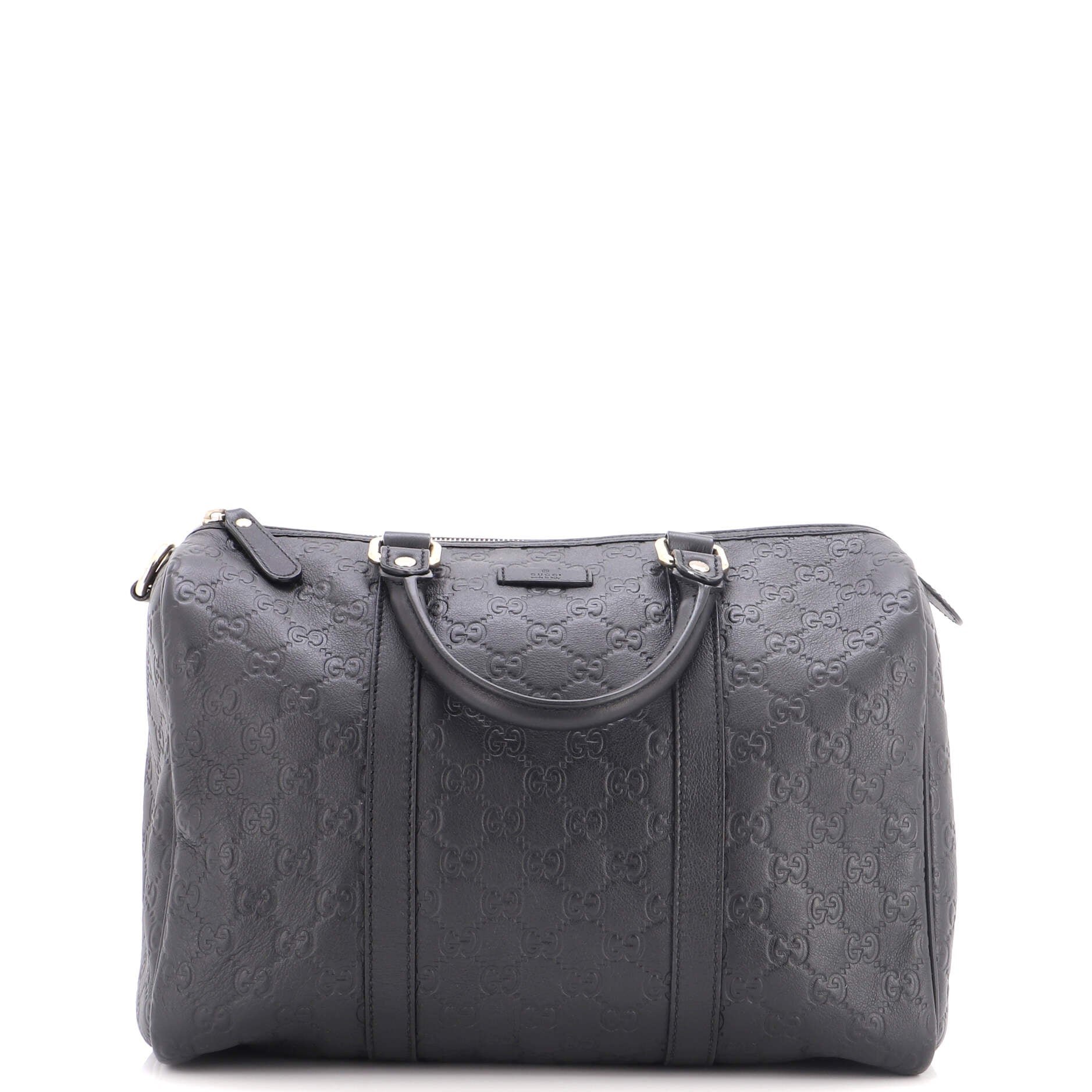 Joy Boston Bag Guccissima Leather Medium