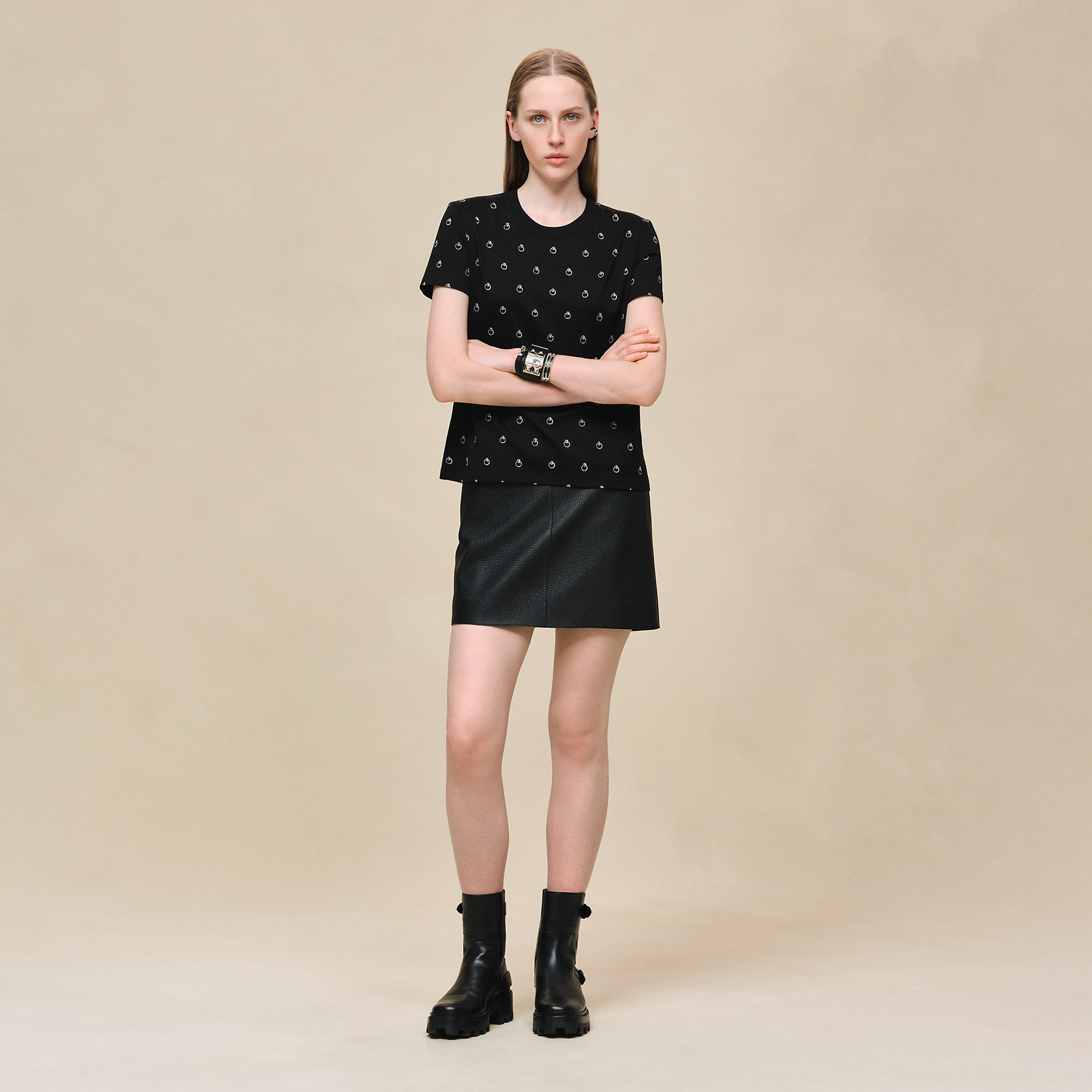 "Anneau Finesse" straight t-shirt