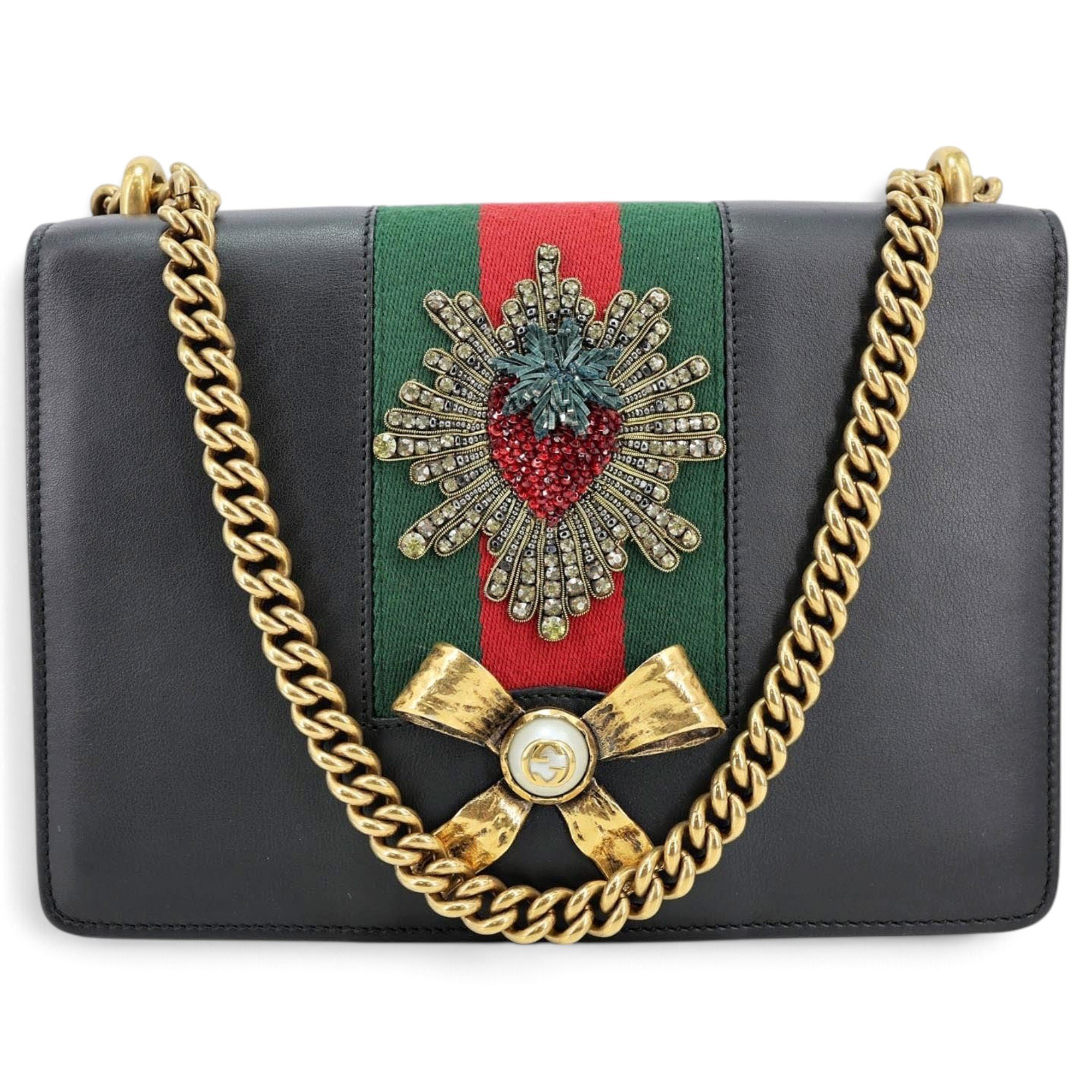 Leather handbag