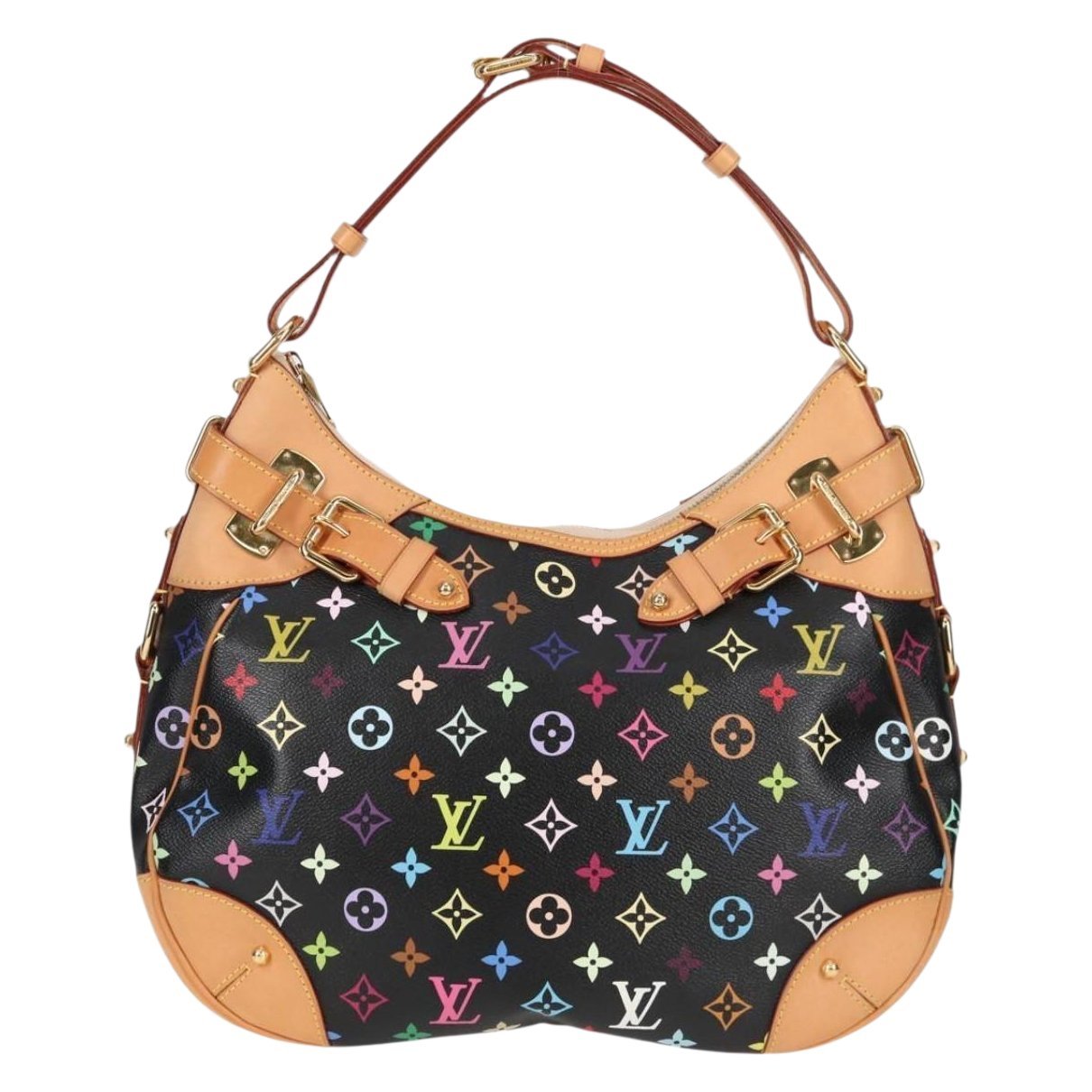 Greta leather handbag