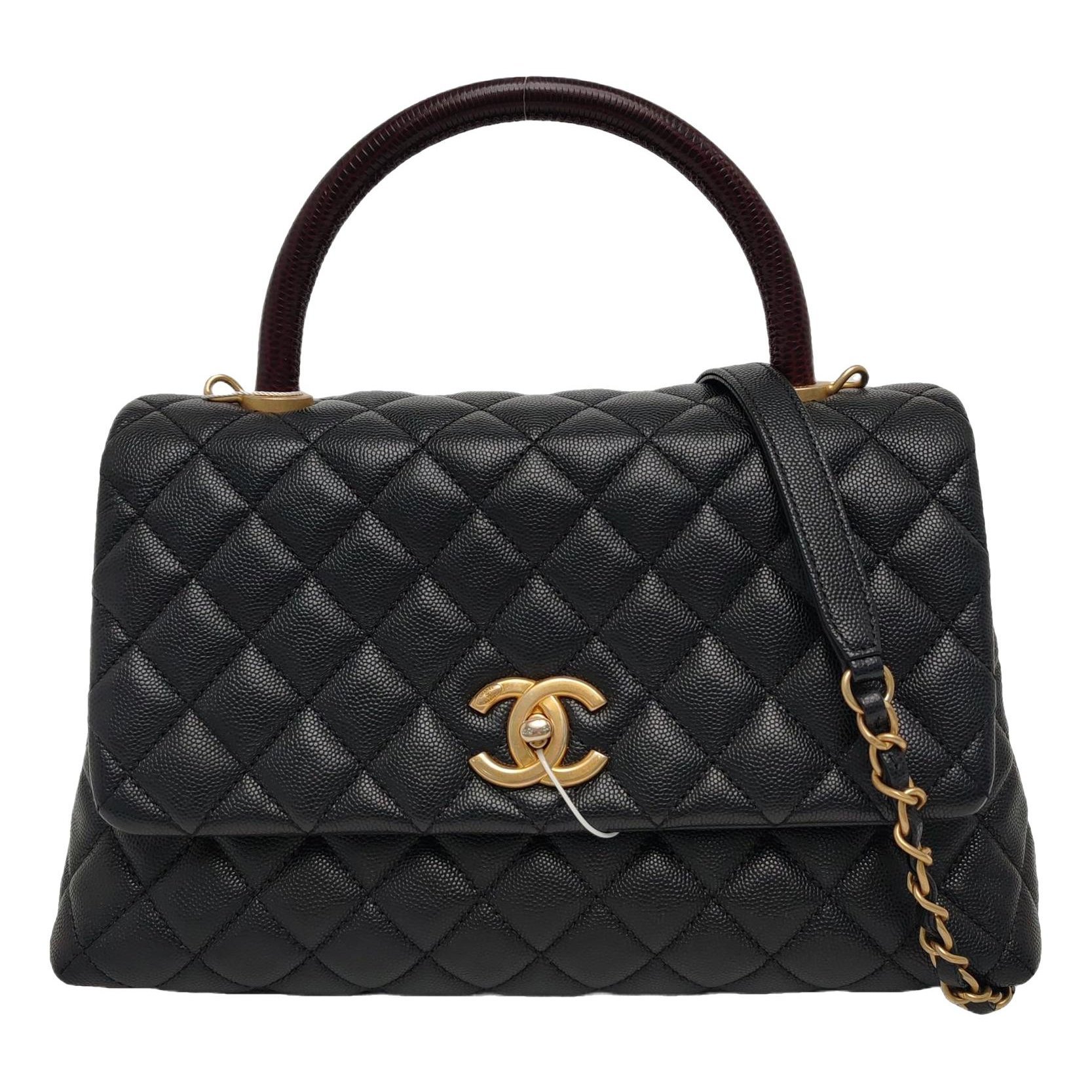 Coco Handle leather handbag