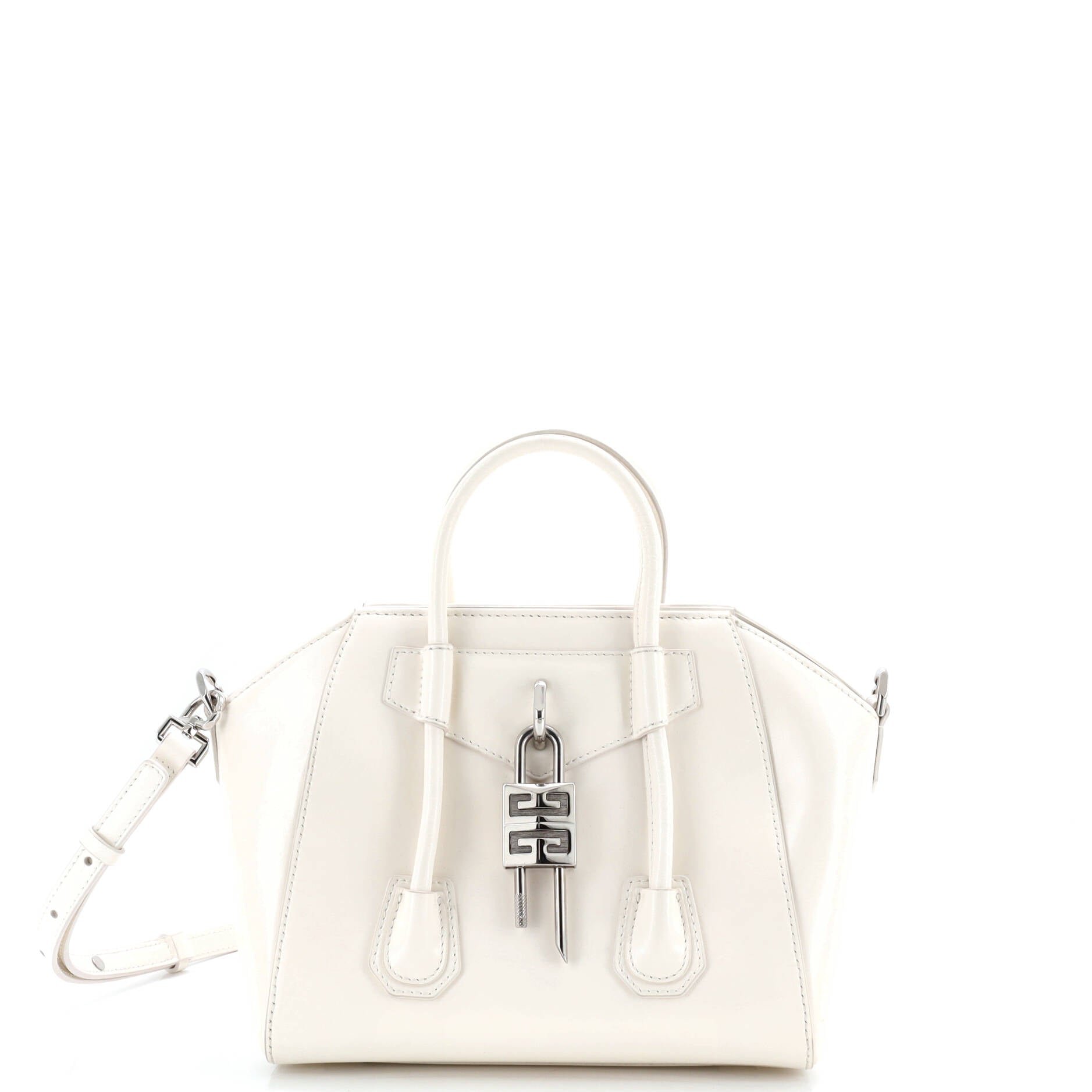 Givenchy Antigona Lock Bag Leather Mini
