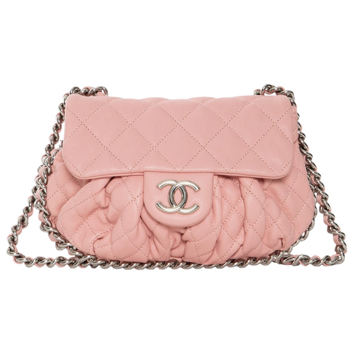 Chain Around leather handbag