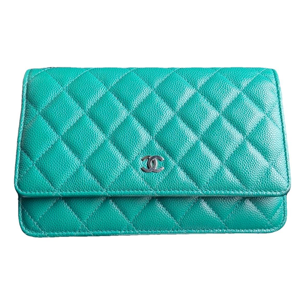 Wallet On Chain Timeless/Classique leather crossbody bag