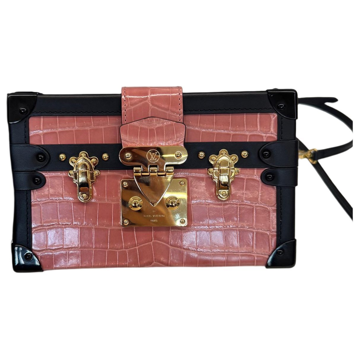 Louis Vuitton Petite Malle leather handbag