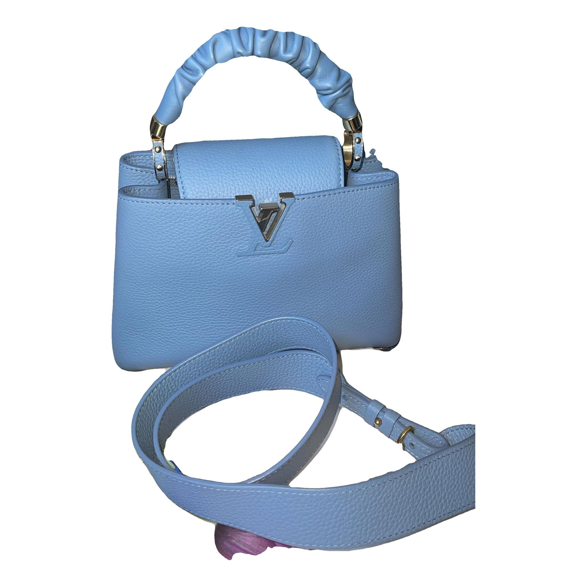 Capucines leather crossbody bag