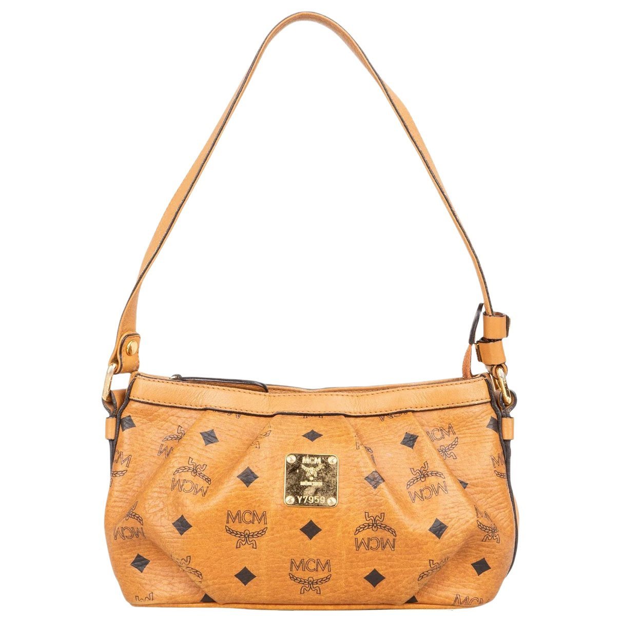 Boston leather handbag