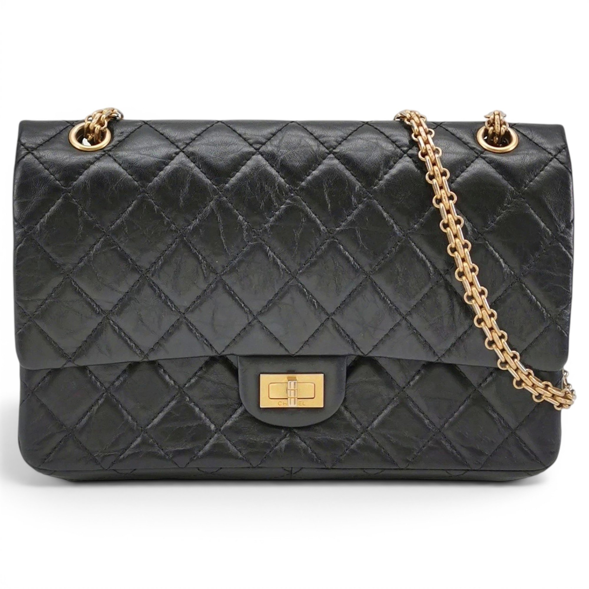 2.55 leather handbag