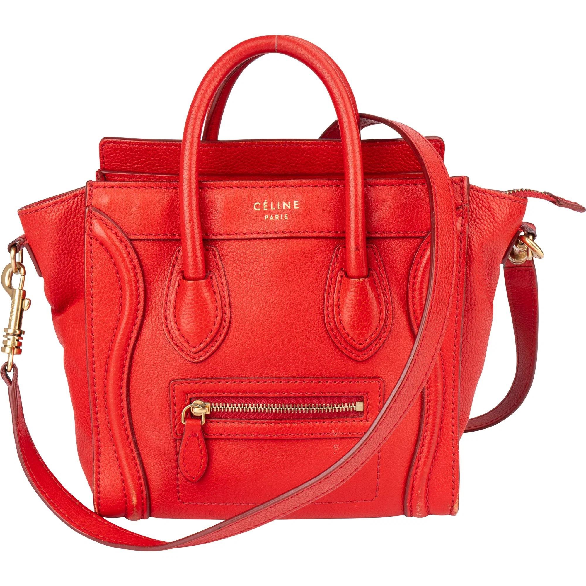 Luggage leather satchel