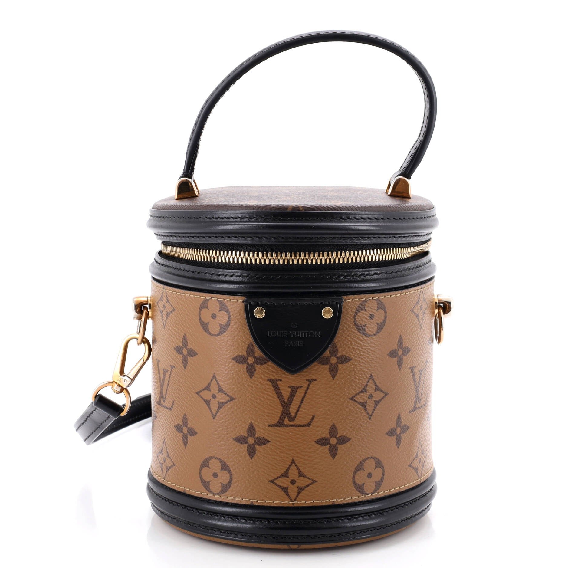 Cannes Handbag Reverse Monogram Canvas