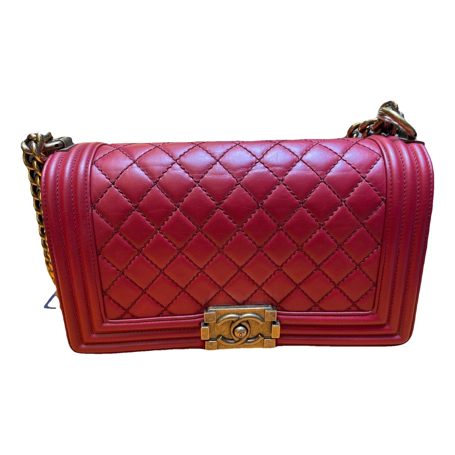 Boy leather crossbody bag