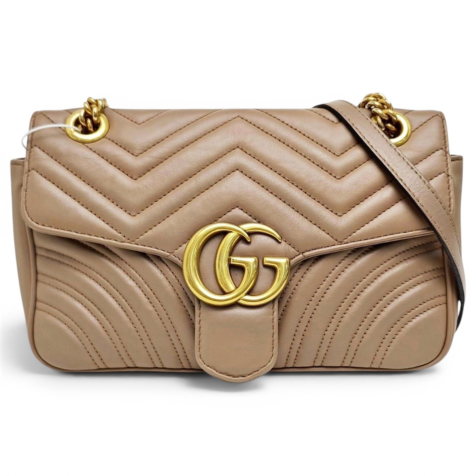 GG Marmont Flap leather handbag