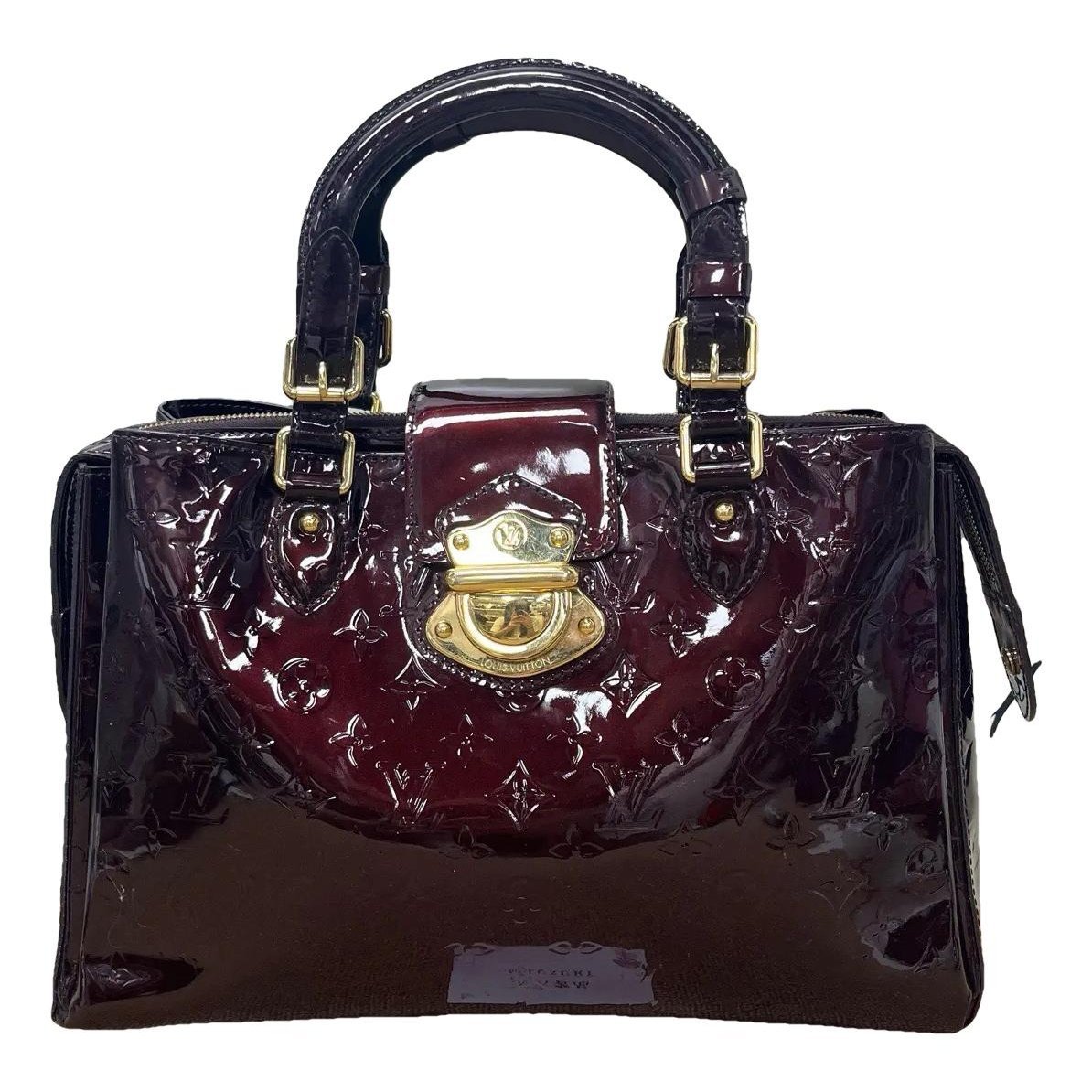Melrose patent leather handbag