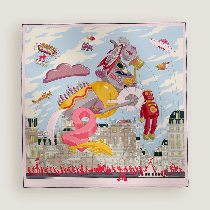 Carré 90 Hermès Parade