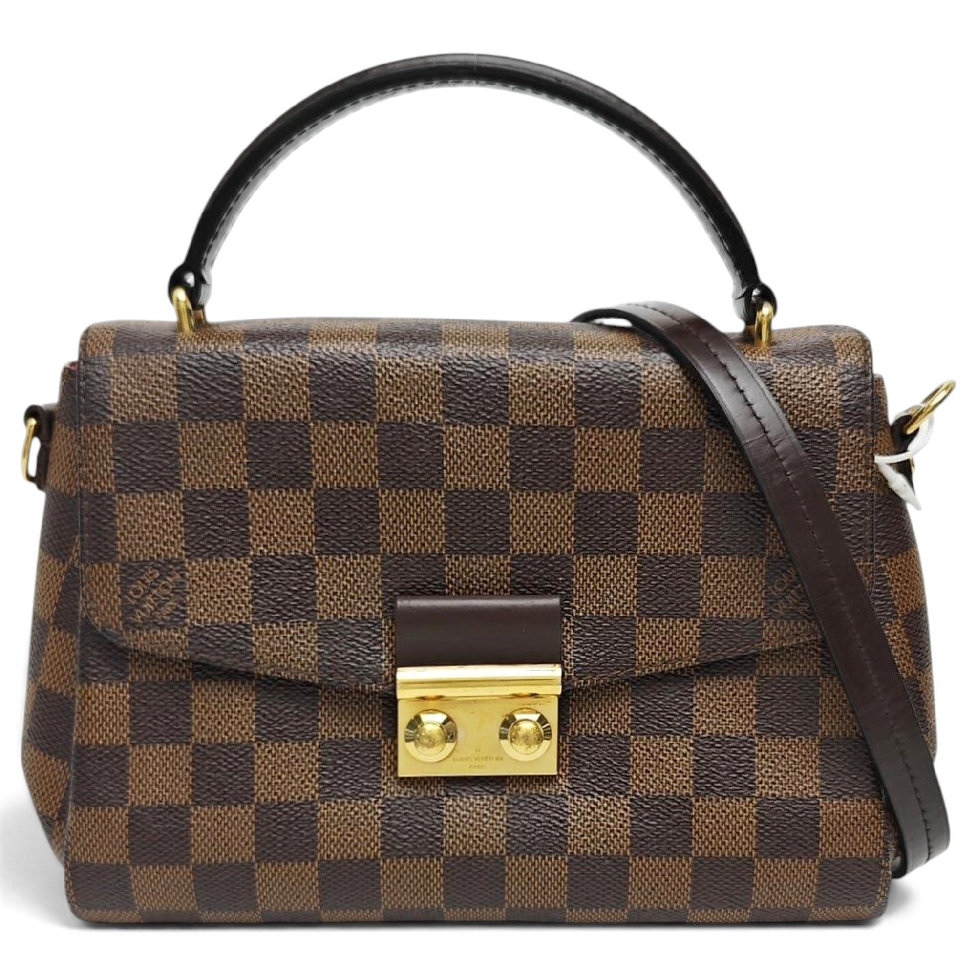 Croisette leather handbag