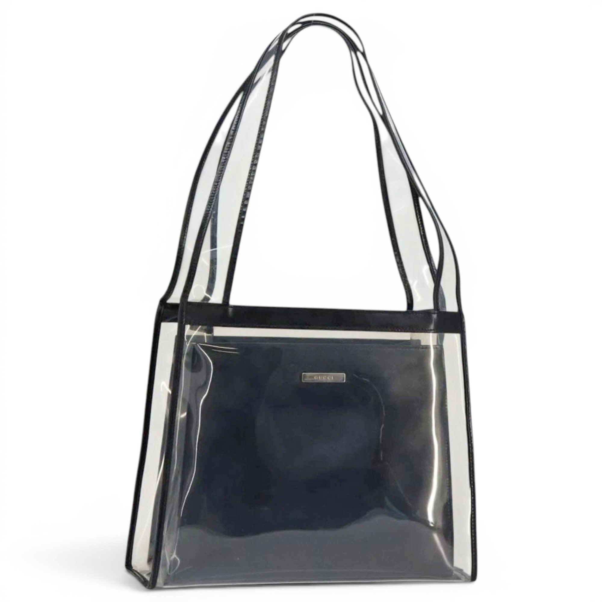 Leather tote