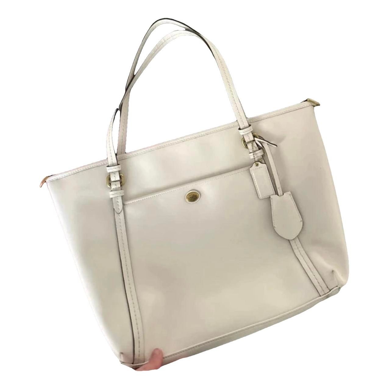 CITY ZIP TOTE leather handbag
