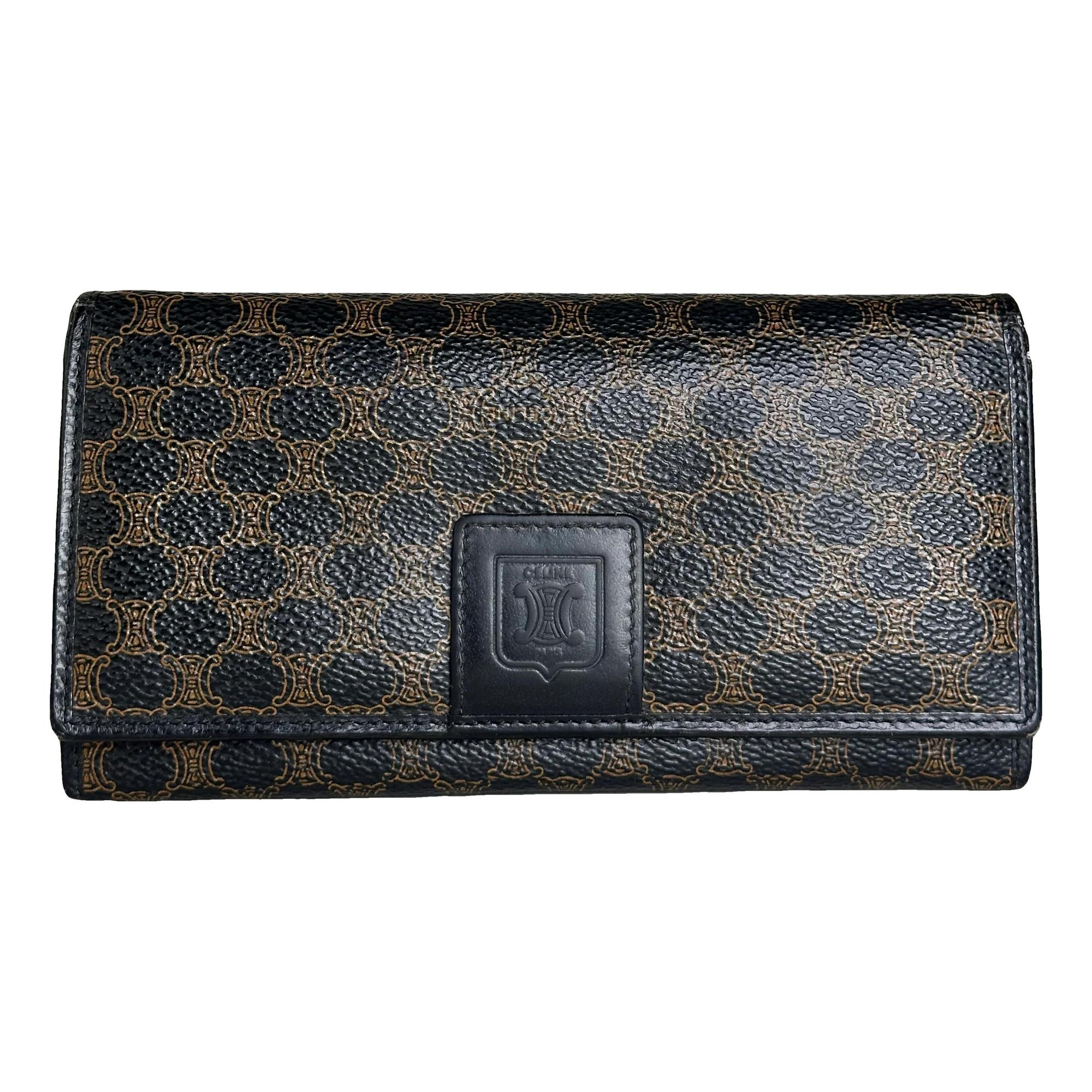Triomphe leather mini bag