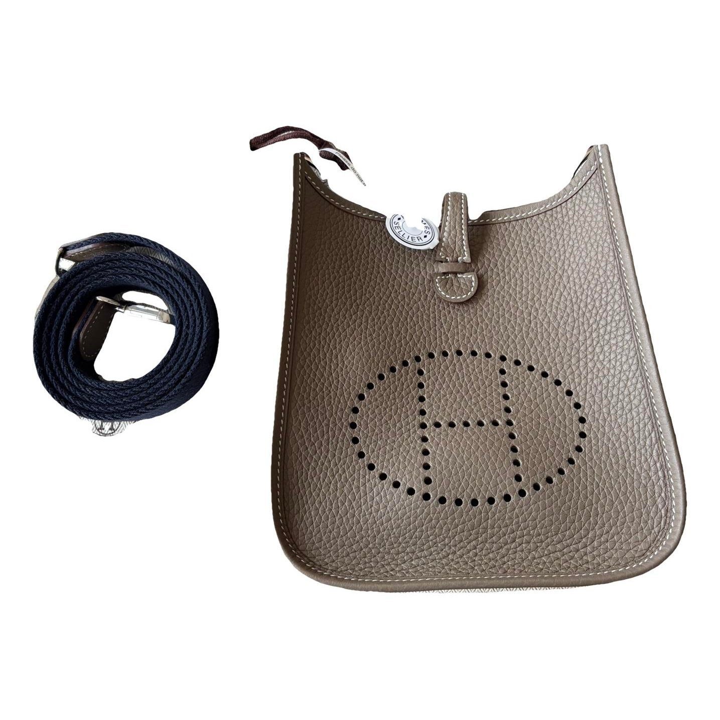 Mini Evelyne leather handbag