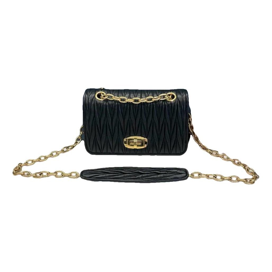 Leather crossbody bag