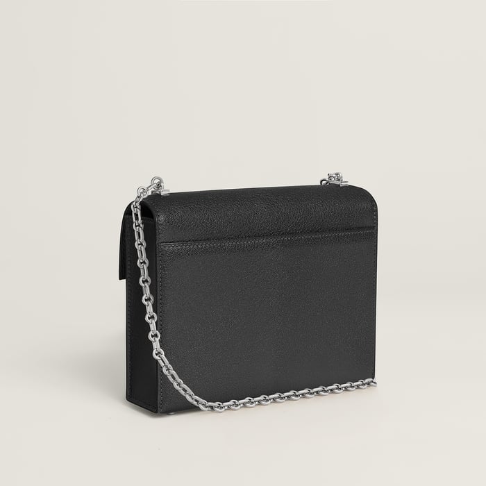 Noir Verrou Chaine Mini Bag