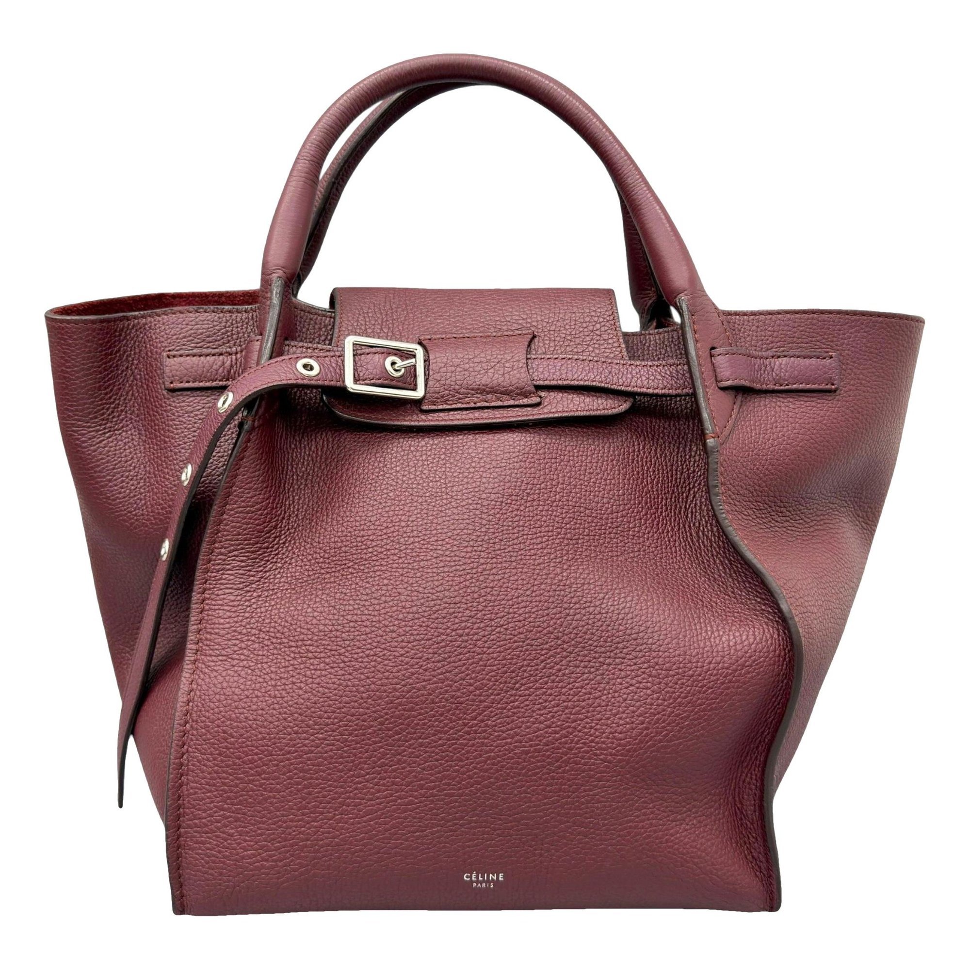 Big Bag leather handbag