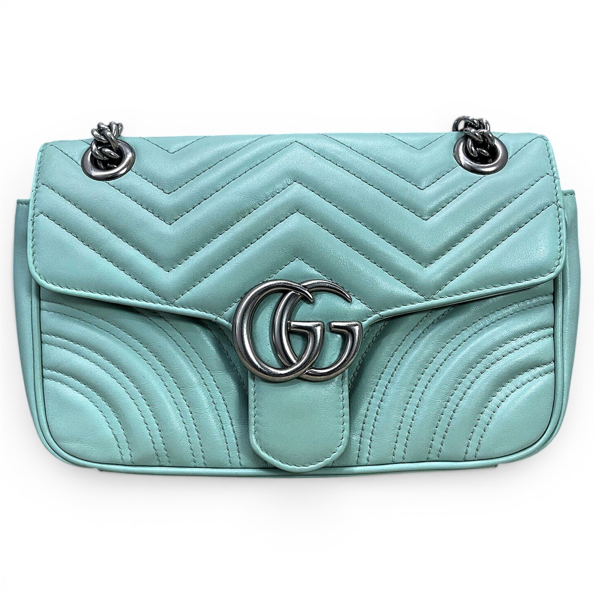GG Marmont Flap leather crossbody bag