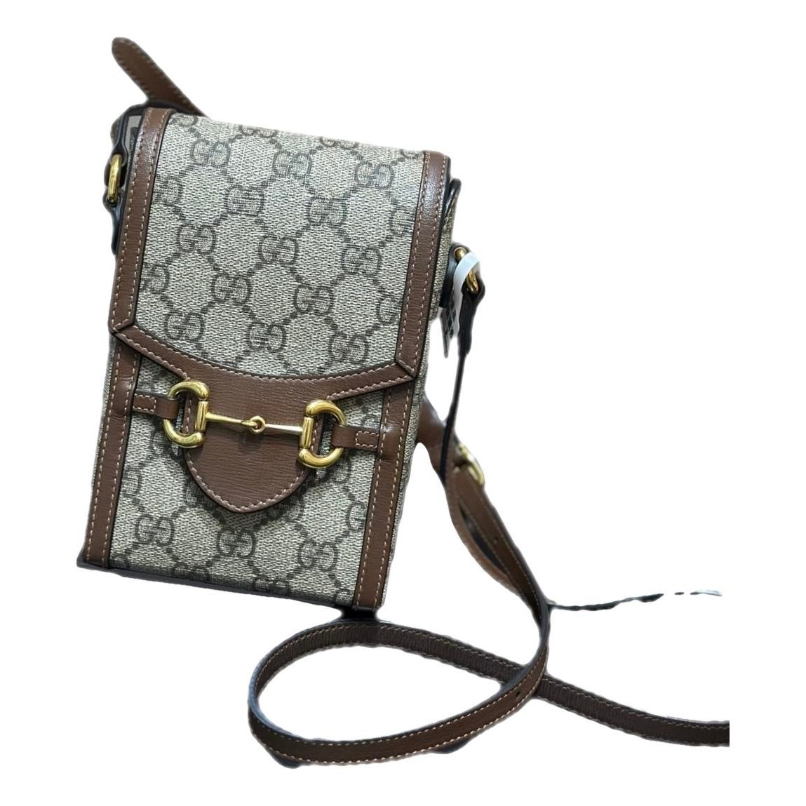 Horsebit 1955 Vertical cloth handbag